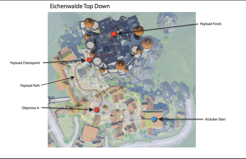 Overhead map provided by Blizzard